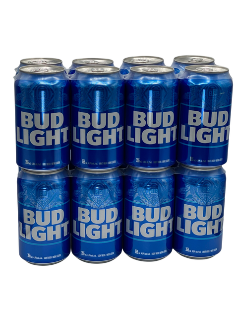 BUD LIGHT PACK DE 15 CANETTES