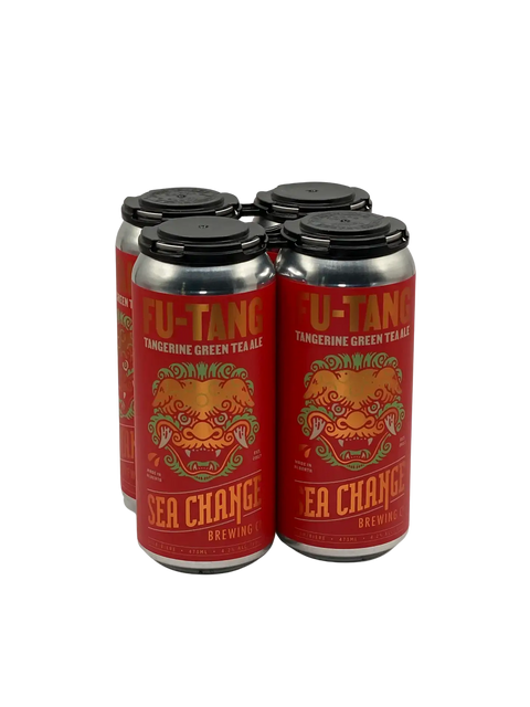 Sea Change Fu Tang Tangerine Green Tea Ale 4 Pack Cans
