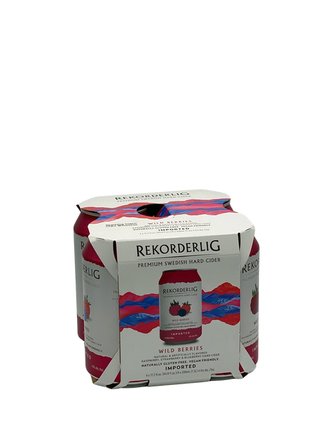 REKORDERLIG WILD BERRIES HARD CIDER 4PK
