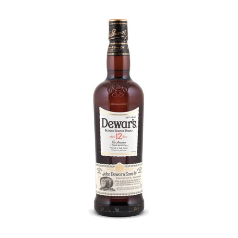 Dewars 12 Year Old Blended Whisky 750 mL