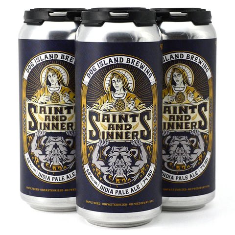 Dog Island Saints and Sinners IPA 4 Pack Cans