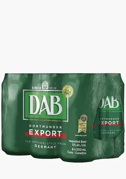 Dab Original Lager 6 Pack Cans