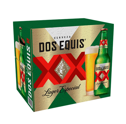 Dos Equis Lager 12 Pack Bottles
