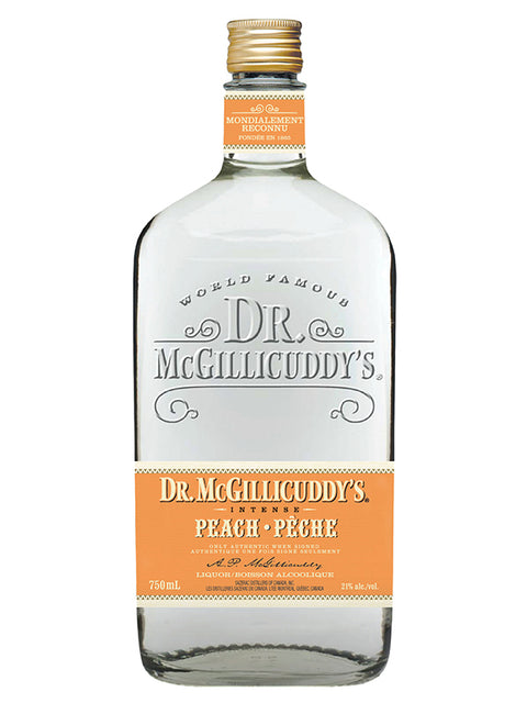 Dr. McGillicuddy's Intense Peach Liqueur 750 mL