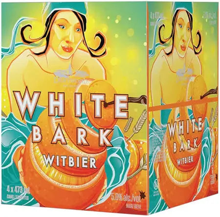Driftwood Brewing White Bark Witbier 4 Pack Cans
