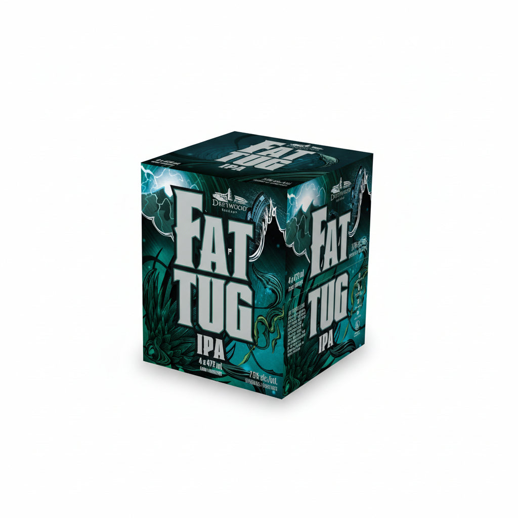 Driftwood Brewing Fat Tug IPA 4 Pack Cans – South Park Liquor