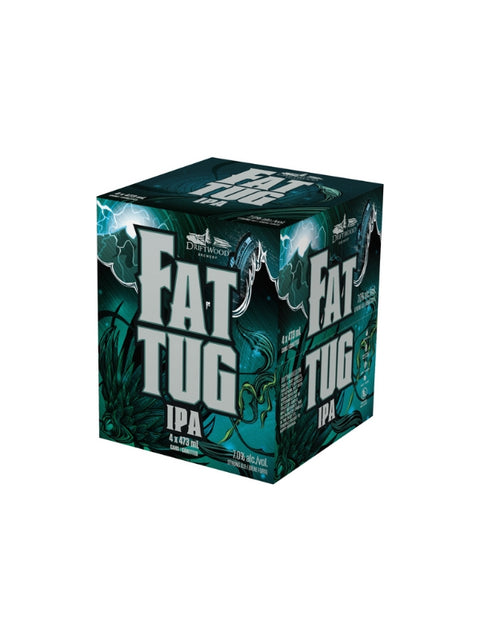 Driftwood Brewing Fat Tug IPA 4 Pack Cans