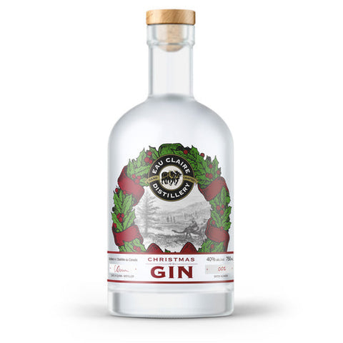 Gin de Noël de la distillerie Eau Claire 750 ml