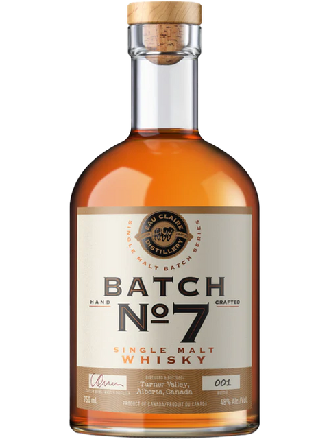 Eau Claire Distillery Single Malt Batch #007 750 mL