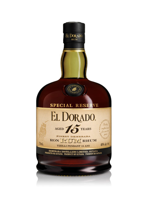 Rhum El Dorado Special Reserve 15 ans d'âge 750 ml