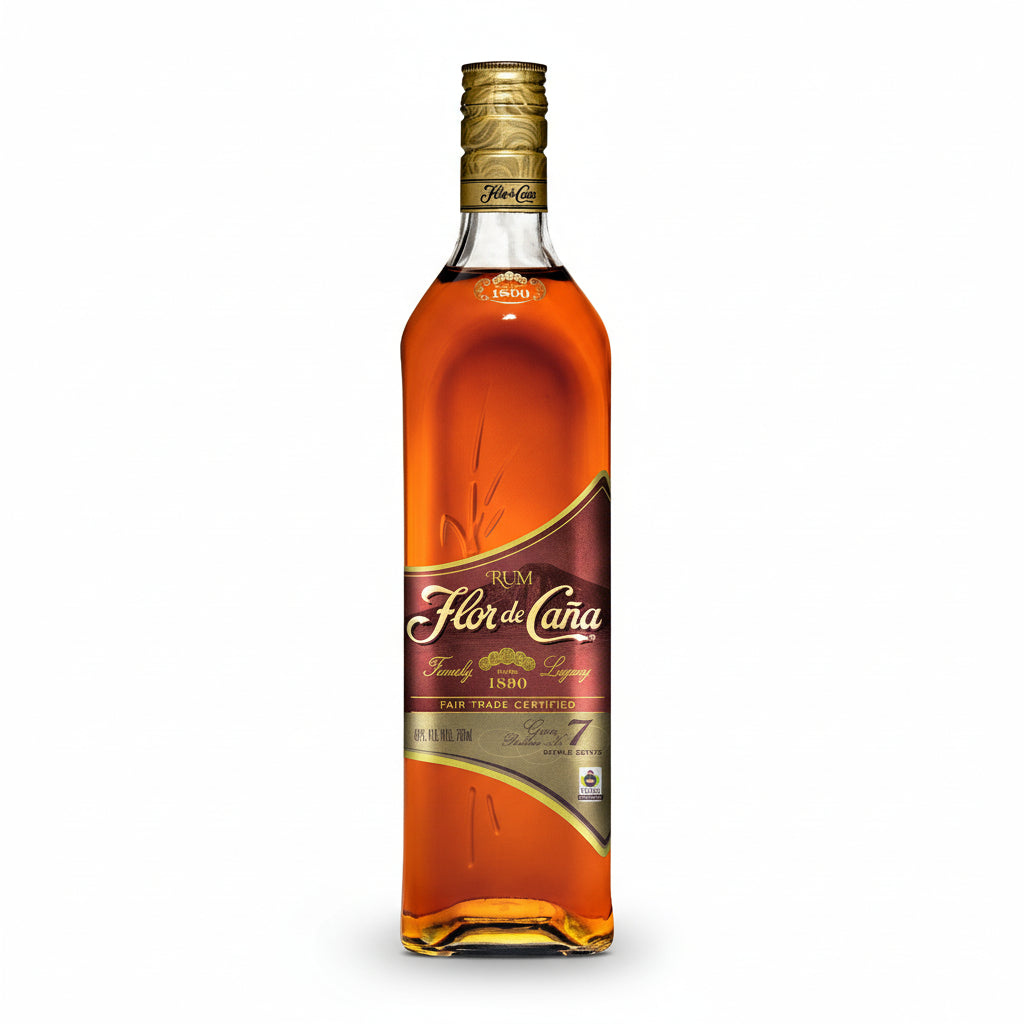 け*ゆ様 RON Flor de Caña ORO ラム酒 ニカラグア オールド Flor De Cana Gran Reserva 7 Year Old Rum 750 mL – South Park Liquor