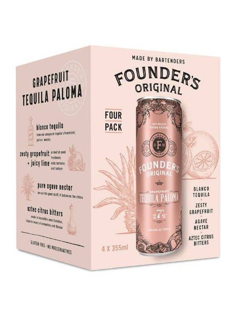 Founder's Original Tequila Paloma 4 Pack Cans