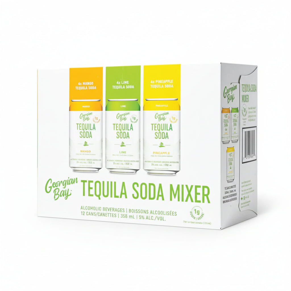 Georgian Bay Tequila Soda Mixer 12 Pack Cans – South Park Liquor