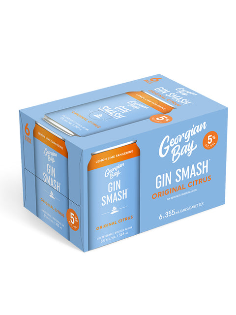 Gin Smash aux cerises de la baie géorgienne, paquet de 6 canettes