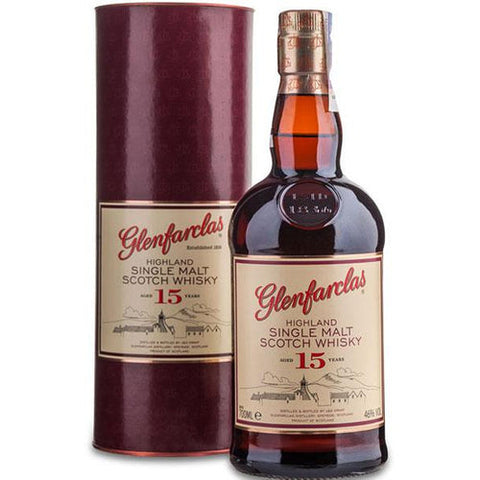 Glenfarclas 15 ans d'âge Highland Single Malt Scotch Whisky 700 ml