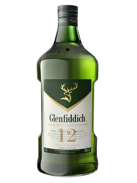 Glenfiddich 12 Year Old Single Malt Scotch Whisky 1750 mL