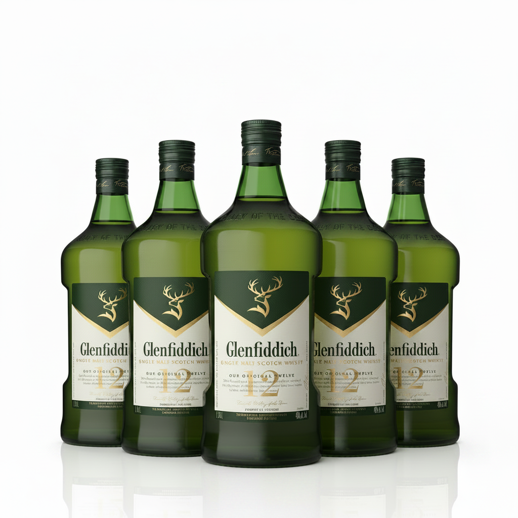 Glenfiddich 12 Year Old 1.75L Case of 6 – Free Shipping on This