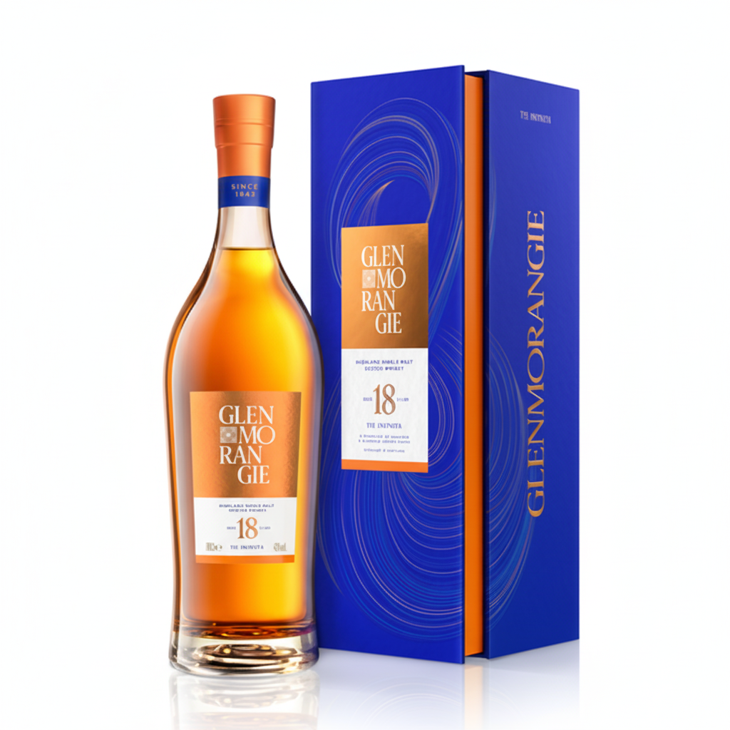 Glenmorangie 18 Year Old Highland Single Malt Scotch Whisky 750 mL
