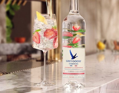 Grey Goose Essences Strawberry & Lemon Vodka 750 mL