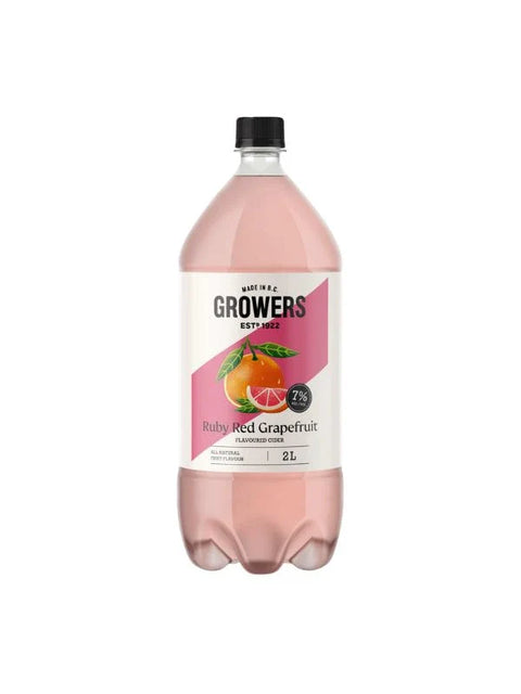 Growers Ruby Red Grapefruit Cider 2 L