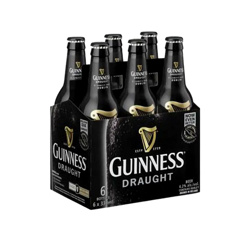 Guinness Draught 6 Pack Bottles