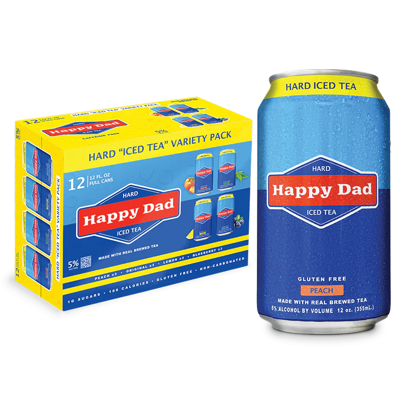 Happy Dad Hard Iced Tea Variety 12 Pack Cans – South Park Liquor