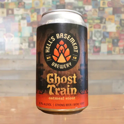 Hell's Basement Ghost Train Oatmeal Stout 6 Pack Cans