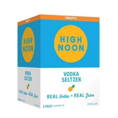 High Noon Pineapple 4 Pack Cans