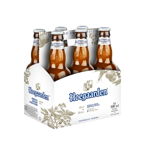 Lot de 6 bouteilles Hoegaarden