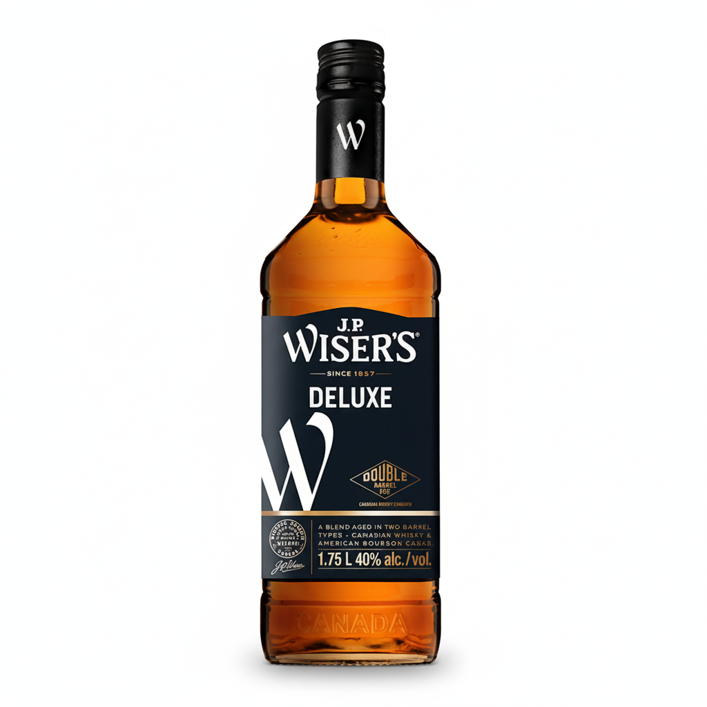 J P Wiser s Deluxe Canadian Whisky 1750 ML South Park Liquor J P Wiser s Deluxe Canadian Whisky 1750 ML South Park Liquor