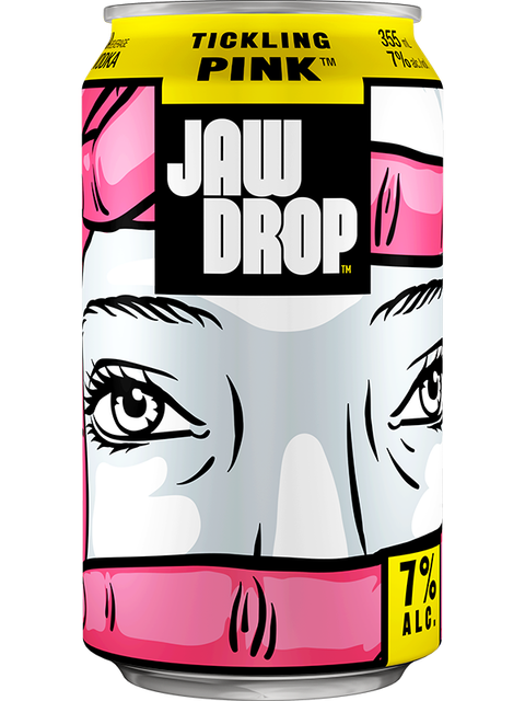 Lot de 6 boîtes de conserve rose chatouilleux à couper le souffle