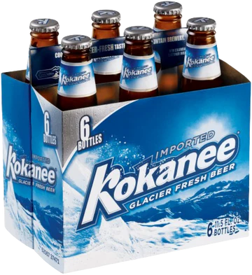 Bouteilles Kokanee, lot de 6