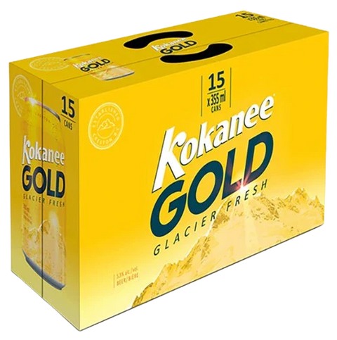 Kokanee Gold 15 Pack Cans