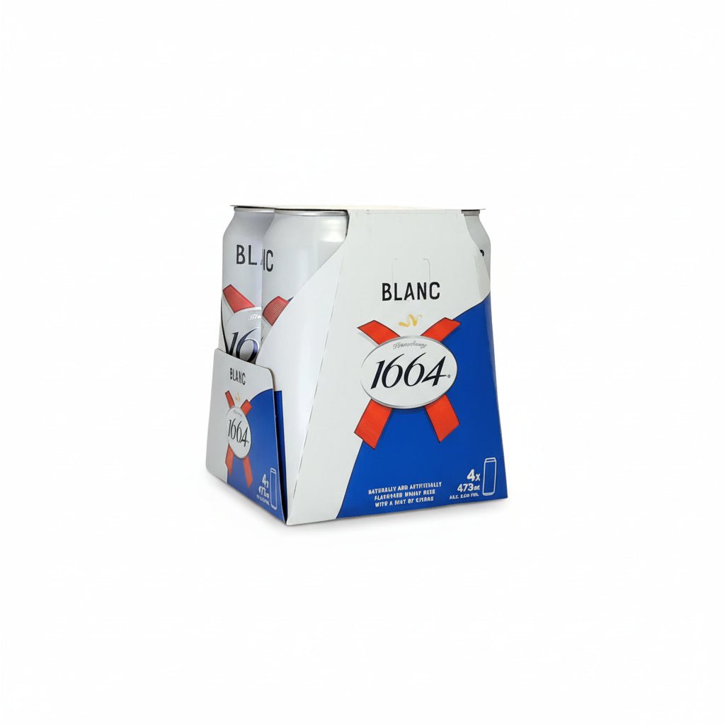 Kronenbourg 1664 Blanc 4 Pack Cans – South Park Liquor
