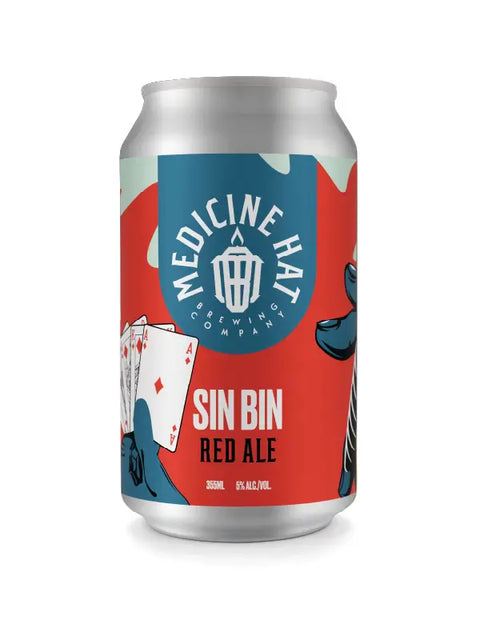 MHBREWCO SIN BIN RED ALE, paquet de 6
