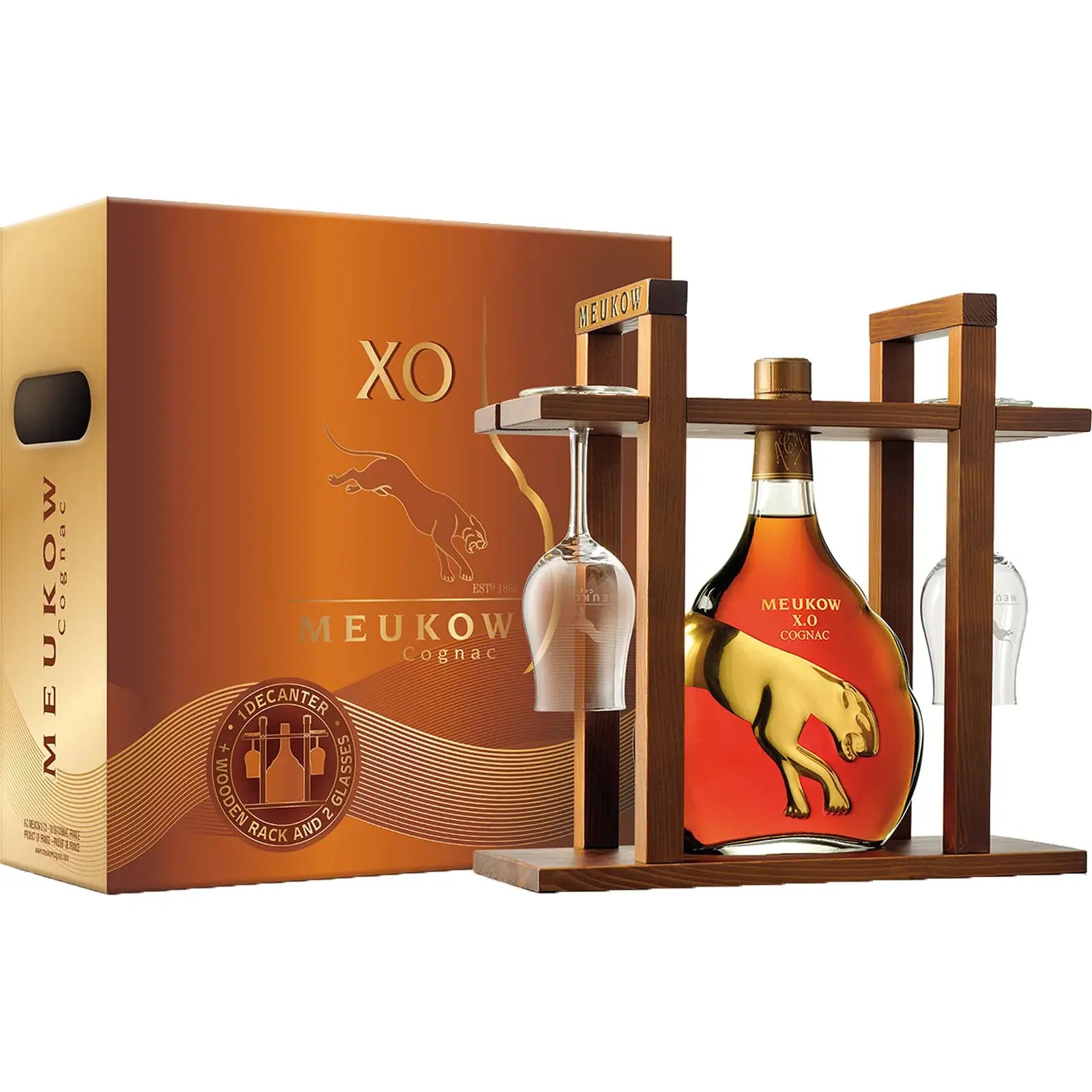 MEUKOW XO コニャック Meukow-XO-Cognac-750-mL-Gift-