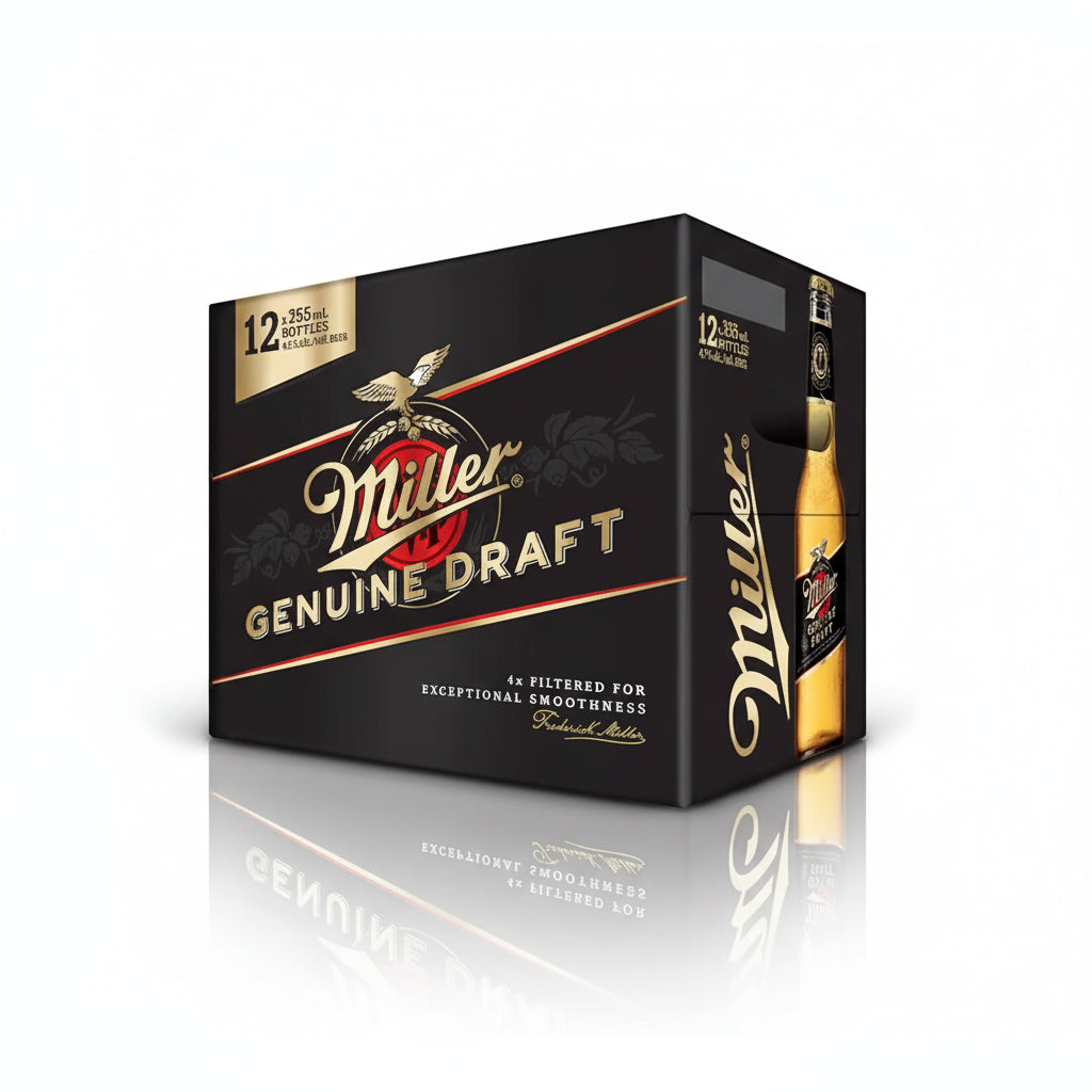 Miller Genuine Draft 12 Pack Bottles South Park Liquor