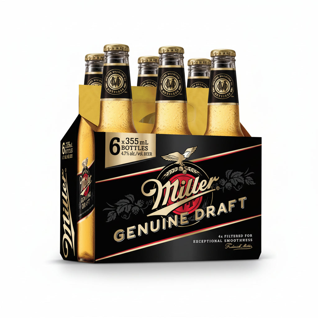 Miller Genuine Draft 30缶パック Miller Genuine Draft 30 pack 12 oz. Can - Yankee Spirits