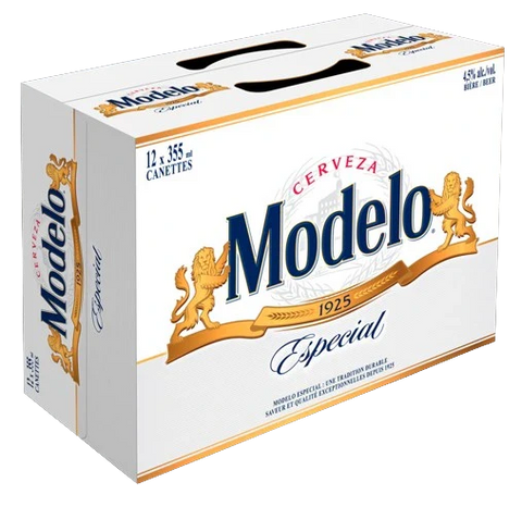 Modelo Especial 12 Pack Cans