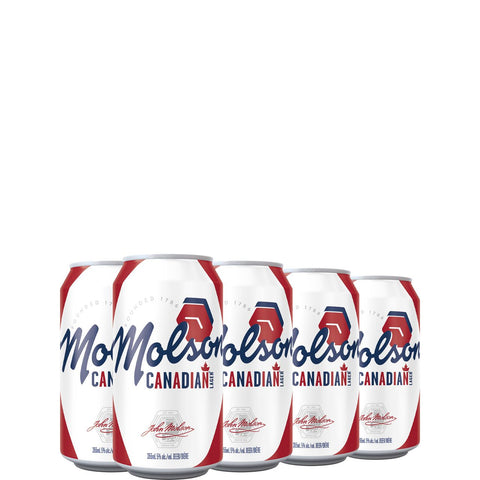 Canettes Molson Canadian, paquet de 8