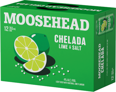 Moosehead Chelada, paquet de 12 boîtes