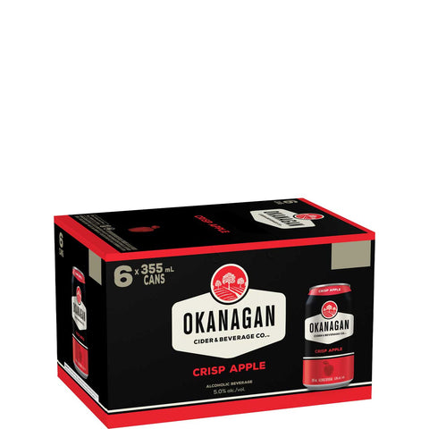 Okanagan Crisp Apple Cider 6 Pack Cans