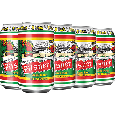 Old Style Pilsner 8 Pack Cans