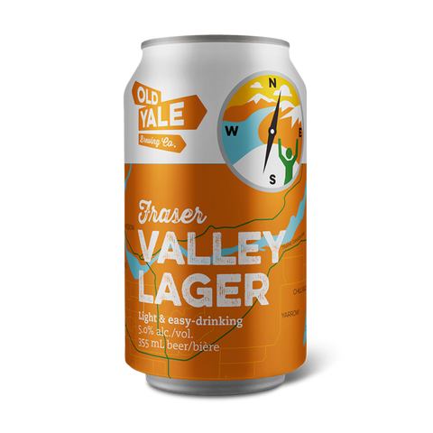 BRASSERIE OLD YALE - FRASERVALLEYLAGER 6PK