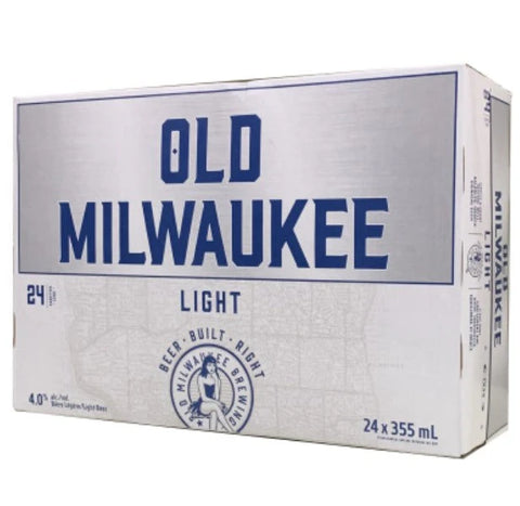 Old Milwaukee Light 24 Pack Cans