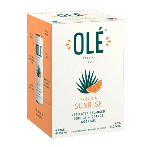 Ole Tequila Sunrise 4 Pack Cans