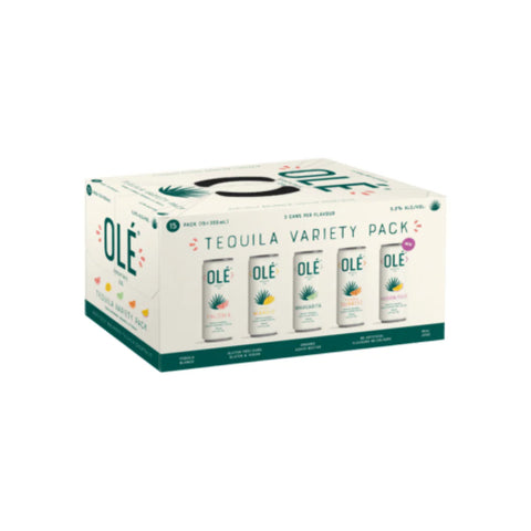 Ole Tequila Variety, paquet de 15 canettes