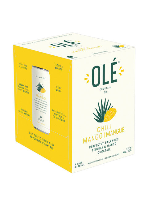 Ole Chili Mango 4 Pack Cans
