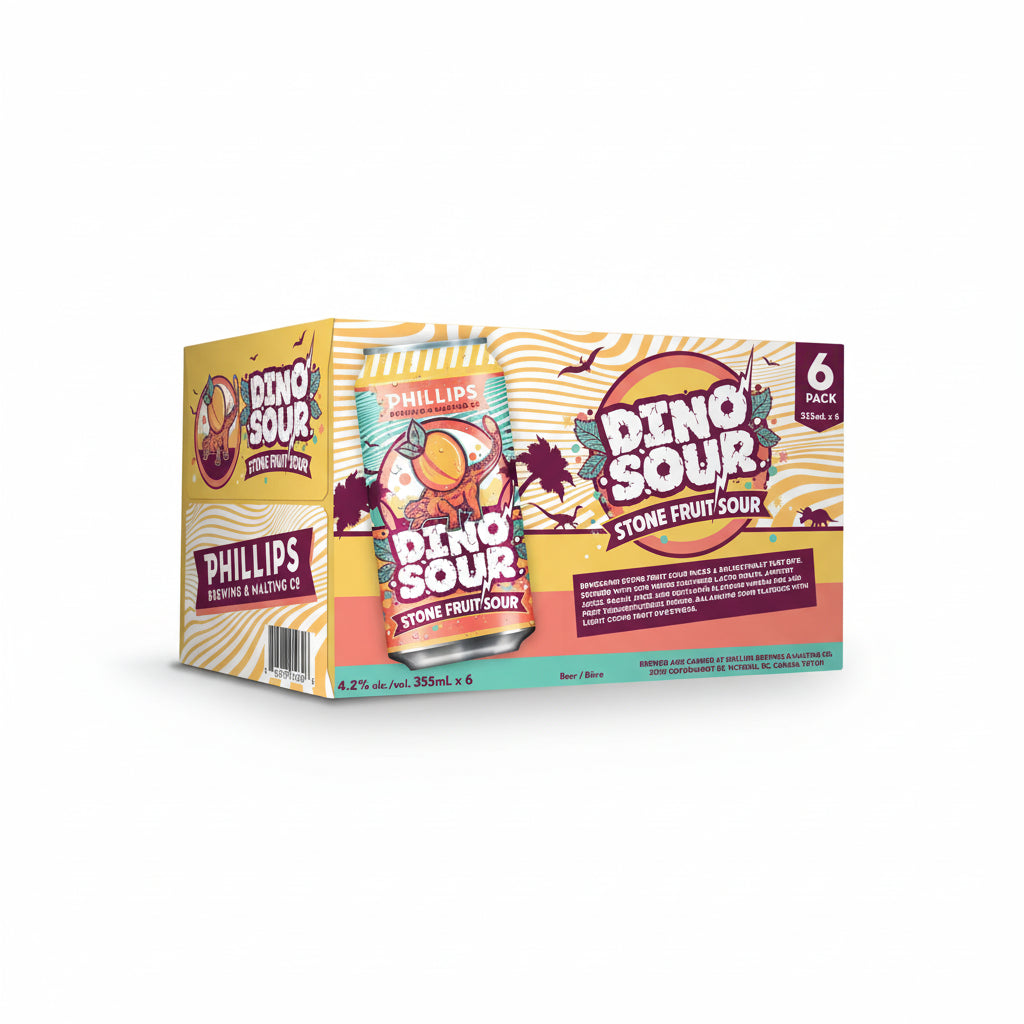 Phillips Brewing Dinosour Stone Fruit 6 Pack Cans – South Park Liquor