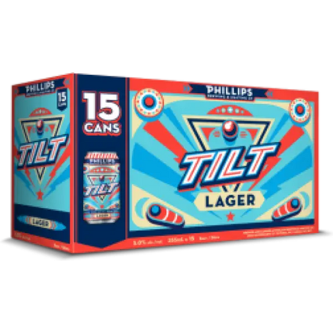 Phillips Brewing Tilt Lager 15 Pack Cans